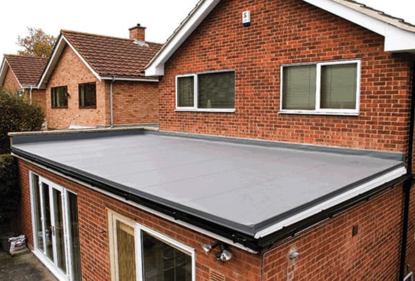 GRP roof