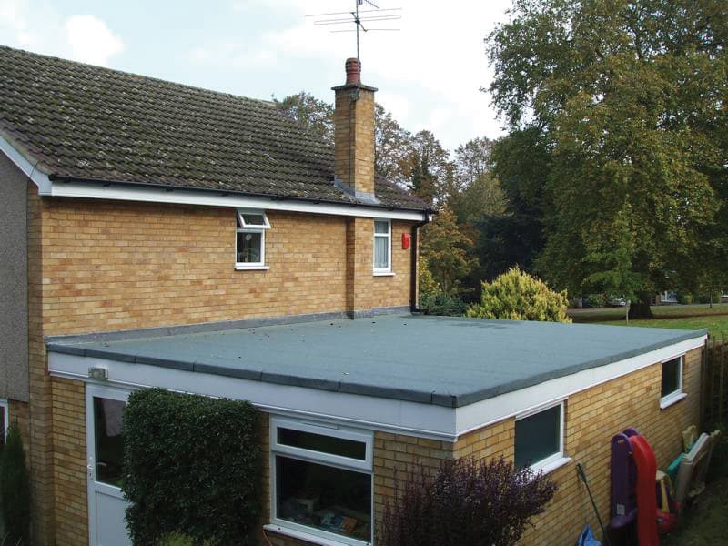 Flat roof
