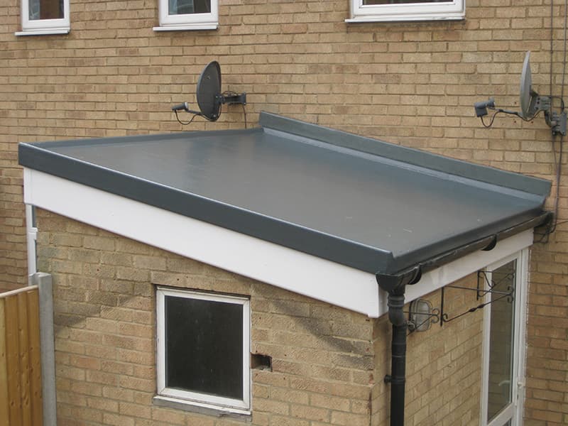 Flat roof project